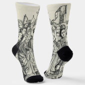 Saint Ursula virgin and martyr Socken (Gewinkelt)