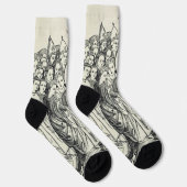 Saint Ursula virgin and martyr Socken (Rechts)