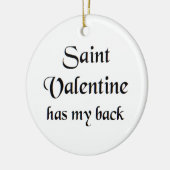 saint valentine coffee mug keramik ornament (Links)