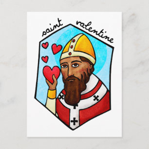 Saint Valentine Feiertagspostkarte