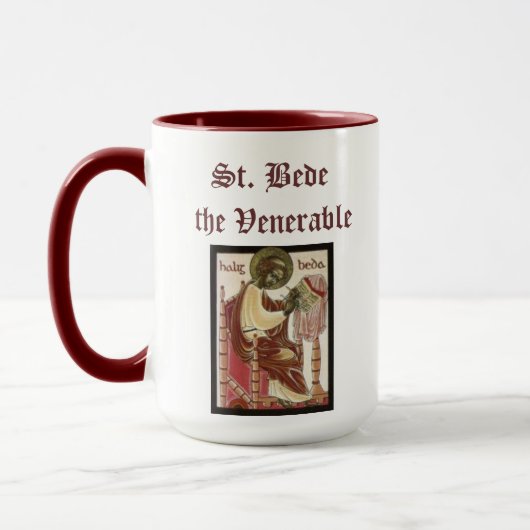 Saint Venerable Bede Tasse (Links)