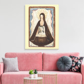 Saint Veronica Jesus konfrontiert Vintage Kunstmal Leinwanddruck (Insitu (Wohnzimmer))