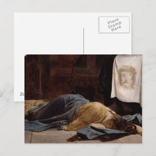 Saint Veronica Postkarte (Vorne/Hinten)