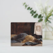 Saint Veronica Postkarte (Stehend Vorderseite)
