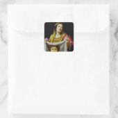 Saint Veronica Quadratischer Aufkleber (Tasche)