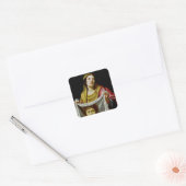 Saint Veronica Quadratischer Aufkleber (Umschlag)