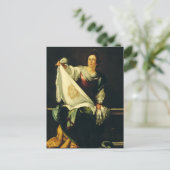 Saint Veronica von Bernardo Strozzi Feiertagspostkarte (Stehend Vorderseite)