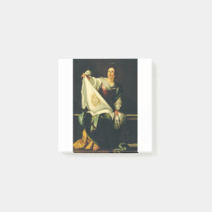 Saint Veronica von Bernardo Strozzi Post-it Klebezettel