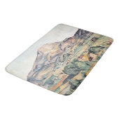 Saint-Victoire Barnes Mountain Paul Cezanne Badematte (Schrägansicht)