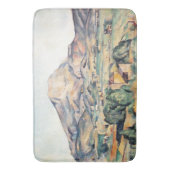 Saint-Victoire Barnes Mountain Paul Cezanne Badematte (Vorderseite Vertikal)