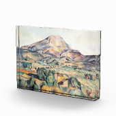 Saint-Victoire Barnes Mountain Paul Cezanne Fotoblock (Rechts)