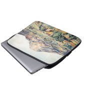Saint-Victoire Barnes Mountain Paul Cezanne Laptopschutzhülle (Vorne Knopf)