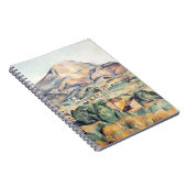 Saint-Victoire Barnes Mountain Paul Cezanne Notizblock (Rechte Seite)