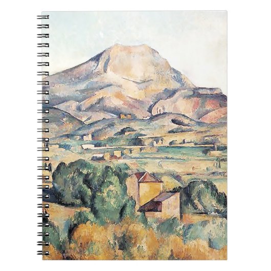 Saint-Victoire Barnes Mountain Paul Cezanne Notizblock (Vorderseite)