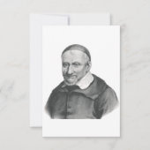 Saint Vincent de Paul Dankeskarte (Vorderseite)