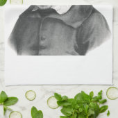 Saint Vincent de Paul Geschirrtuch (Gefaltet)