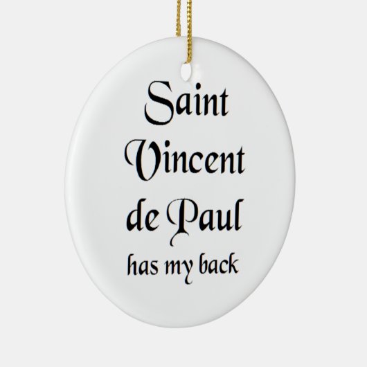 saint vincent de paul keramik ornament (Rechts)