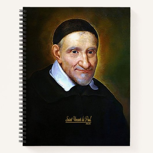 Saint Vincent de Paul Notizblock (Vorderseite)