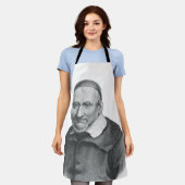 Saint Vincent de Paul Schürze (Getragen)