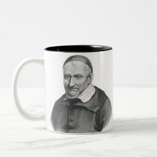 Saint Vincent de Paul Zweifarbige Tasse (Links)
