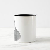 Saint Vincent de Paul Zweifarbige Tasse (Mittel)