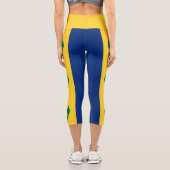 Saint Vincent Flag Capri Leggings (Rückseite)