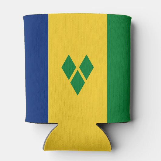 Saint Vincent Flag Dosenkühler (Rückseite)