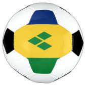 Saint Vincent Flag Fußball (Gedreht)