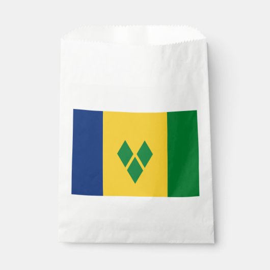 Saint Vincent Flag Geschenktütchen (Vorderseite)