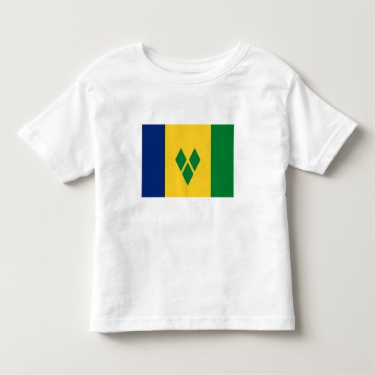 Saint Vincent Flag Kleinkind T-shirt (Vorderseite)