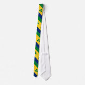 Saint Vincent Flag Krawatte (Rückseite)