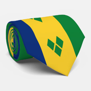 Saint Vincent Flag Krawatte