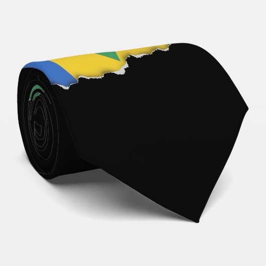 Saint Vincent Flag Krawatte (Gerollt)
