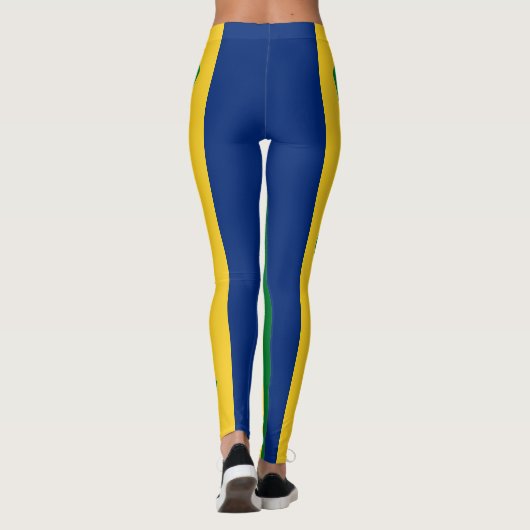 Saint Vincent Flag Leggings (Rückseite)