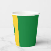 Saint Vincent Flag Pappbecher (Rückseite)