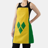 Saint Vincent Flag Schürze (InSitu)