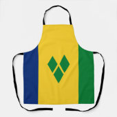 Saint Vincent Flag Schürze (Vorderseite)
