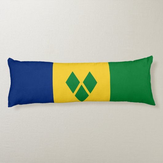Saint Vincent Flag Seitenschläferkissen (Rückseite)