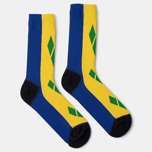 Saint Vincent Flag Socken (Rechts)
