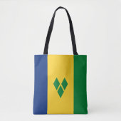 Saint Vincent Flag Tasche (Vorderseite)