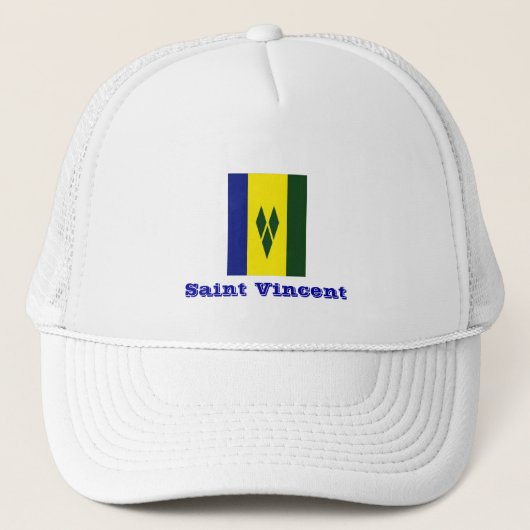 Saint Vincent Hat Truckerkappe (Vorderseite)