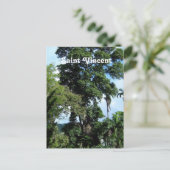 Saint Vincent Island Postkarte (Stehend Vorderseite)