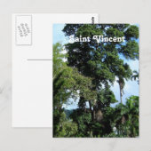 Saint Vincent Island Postkarte (Vorne/Hinten)