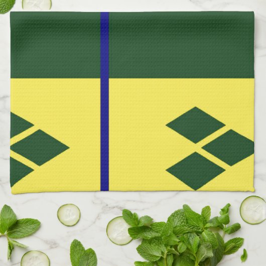 Saint-Vincent Küchentuch (Gefaltet)