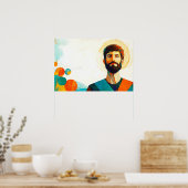 Saint Vincent: Radiant Witness of Faith Poster (Küche)