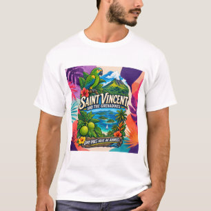 Saint Vincent und die Grenadinen Gute Vibes haben T-Shirt
