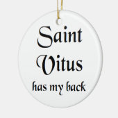 saint vitus coffee mug keramik ornament (Links)