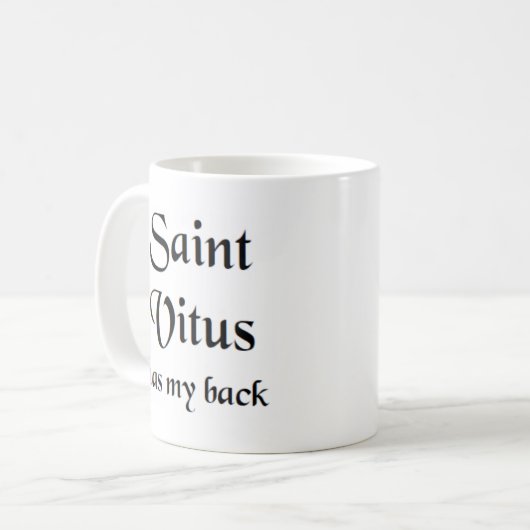 Saint vitus Kaffee Tasse (Vorderseite Links)