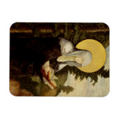 Saint Walpurga Mittelalterliches angelsächsisches Magnet (Horizontal)