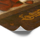 Saint Wolfgang - Tiroler Kunstgedicht Poster (Ecke)